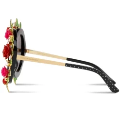 Dolce & Gabbana Eyewear Dolce & Gabbana - Crazy For Sicily Sunglasses - Black - Dolce & Gabbana Eyewear - Avvenice
