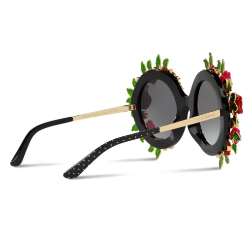 Dolce & Gabbana Eyewear Dolce & Gabbana - Crazy For Sicily Sunglasses - Black - Dolce & Gabbana Eyewear - Avvenice