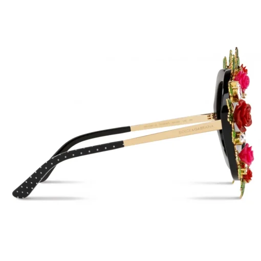 Dolce & Gabbana Eyewear Dolce & Gabbana - Crazy For Sicily Sunglasses - Black - Dolce & Gabbana Eyewear - Avvenice