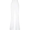Dolce & Gabbana Dolce & Gabbana - Cream White Tailored Wide Leg Trousers - Dolce & Gabbana Exclusive Luxury Collection - Avvenice^ Trousers