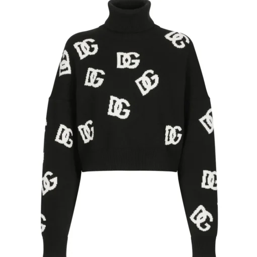 Dolce & Gabbana Dolce & Gabbana - Cropped Wool Sweater - Dolce & Gabbana Exclusive Luxury Collection - Avvenice^ Knitwears