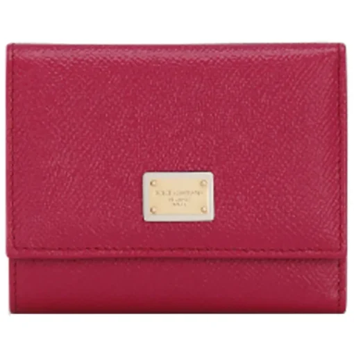 Dolce & Gabbana Dolce & Gabbana - Dauphine Calfskin French-Flap Wallet - Dolce & Gabbana Exclusive Luxury Collection - Avvenice^ Wallets