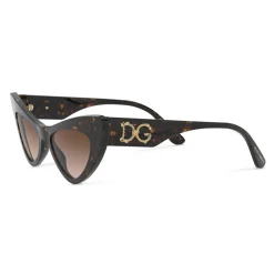 Dolce & Gabbana Eyewear Dolce & Gabbana - Devotion Sunglasses - Havana - Dolce & Gabbana Eyewear - Avvenice