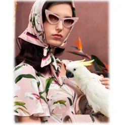 Dolce & Gabbana Eyewear Dolce & Gabbana - Devotion Sunglasses - Pink - Dolce & Gabbana Eyewear - Avvenice^ Sunglasses & Eyewear