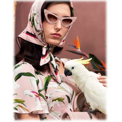 Dolce & Gabbana Eyewear Dolce & Gabbana - Devotion Sunglasses - Pink - Dolce & Gabbana Eyewear - Avvenice^ Sunglasses & Eyewear
