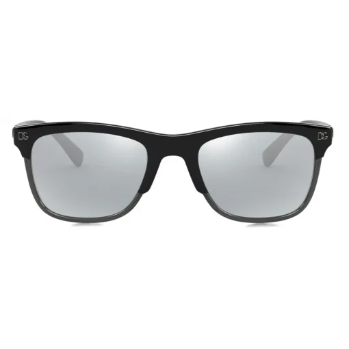 Dolce & Gabbana Eyewear Dolce & Gabbana - DG Monogram Sunglasses - Grey Black - Dolce & Gabbana Eyewear - Avvenice