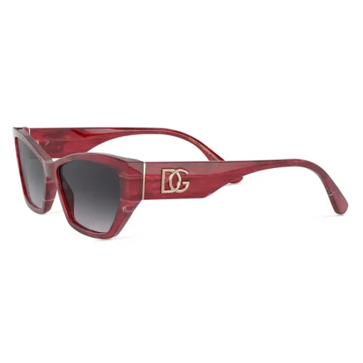 Dolce & Gabbana Eyewear Dolce & Gabbana - DG Monogram Sunglasses - Burgundy - Dolce & Gabbana Eyewear - Avvenice