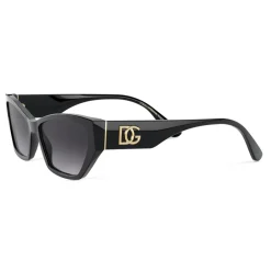 Dolce & Gabbana Eyewear Dolce & Gabbana - DG Monogram Sunglasses - Black - Dolce & Gabbana Eyewear - Avvenice