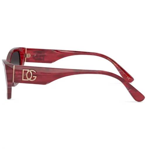 Dolce & Gabbana Eyewear Dolce & Gabbana - DG Monogram Sunglasses - Burgundy - Dolce & Gabbana Eyewear - Avvenice