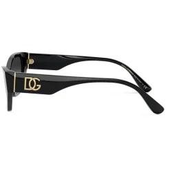 Dolce & Gabbana Eyewear Dolce & Gabbana - DG Monogram Sunglasses - Black - Dolce & Gabbana Eyewear - Avvenice