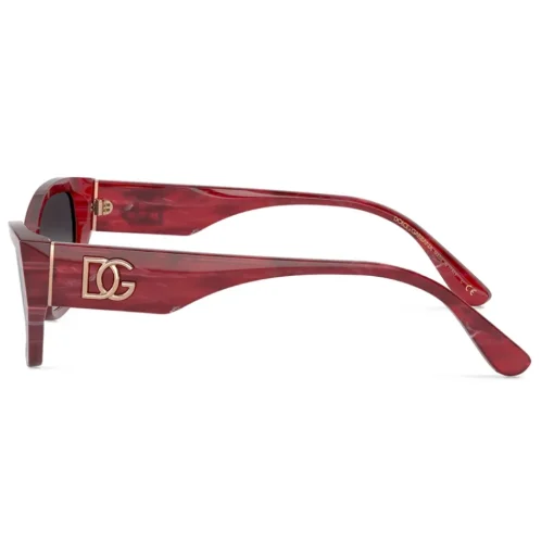 Dolce & Gabbana Eyewear Dolce & Gabbana - DG Monogram Sunglasses - Burgundy - Dolce & Gabbana Eyewear - Avvenice