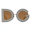 Dolce & Gabbana Eyewear Dolce & Gabbana - DG Sunglasses with Crystals - Black with Crystals - Dolce & Gabbana Eyewear - Avvenice