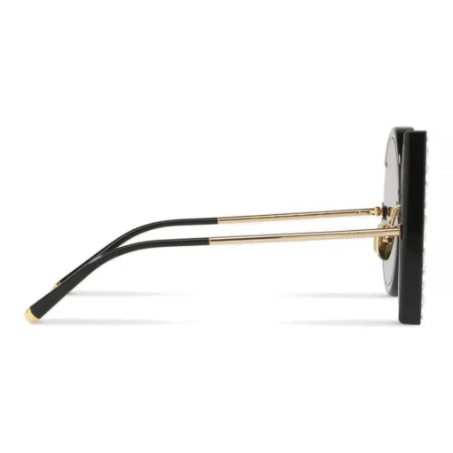 Dolce & Gabbana Eyewear Dolce & Gabbana - DG Sunglasses with Crystals - Black with Crystals - Dolce & Gabbana Eyewear - Avvenice