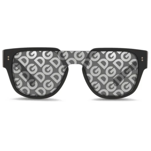 Dolce & Gabbana Eyewear Dolce & Gabbana - Domenico Mask Sunglasses - Black - DG Logo - Dolce & Gabbana Eyewear - Avvenice^ Sunglasses & Eyewear