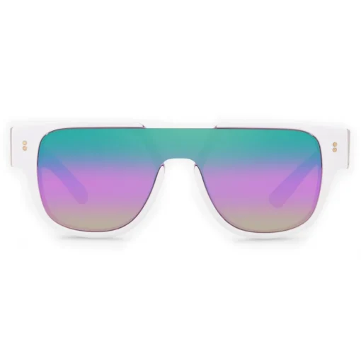 Dolce & Gabbana Eyewear Dolce & Gabbana - Domenico Mask Sunglasses - White Rainbow - Dolce & Gabbana Eyewear - Avvenice^ Sunglasses & Eyewear