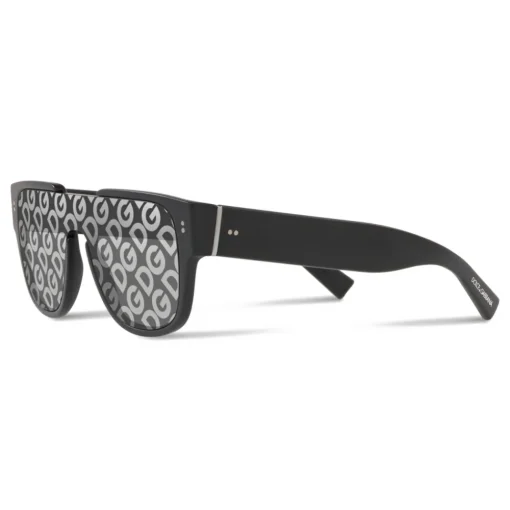 Dolce & Gabbana Eyewear Dolce & Gabbana - Domenico Mask Sunglasses - Black - DG Logo - Dolce & Gabbana Eyewear - Avvenice^ Sunglasses & Eyewear