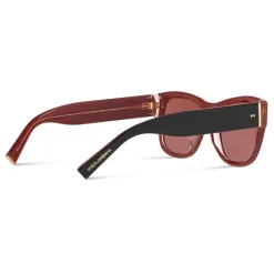 Dolce & Gabbana Eyewear Dolce & Gabbana - Domenico Sunglasses - Black Bordeaux - Dolce & Gabbana Eyewear - Avvenice