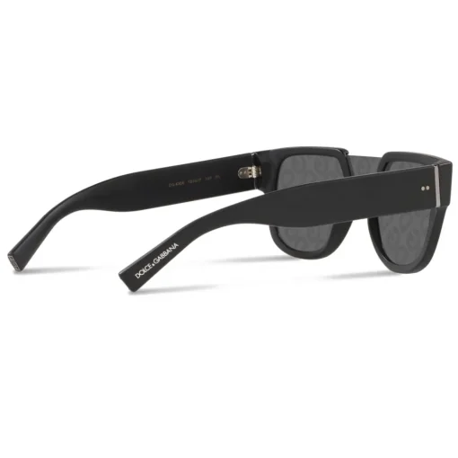 Dolce & Gabbana Eyewear Dolce & Gabbana - Domenico Mask Sunglasses - Black - DG Logo - Dolce & Gabbana Eyewear - Avvenice^ Sunglasses & Eyewear