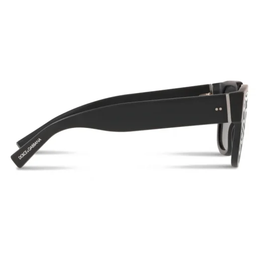 Dolce & Gabbana Eyewear Dolce & Gabbana - Domenico Mask Sunglasses - Black - DG Logo - Dolce & Gabbana Eyewear - Avvenice^ Sunglasses & Eyewear