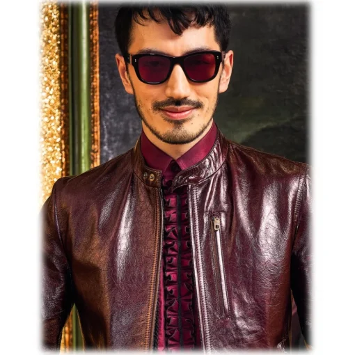 Dolce & Gabbana Eyewear Dolce & Gabbana - Domenico Sunglasses - Black Bordeaux - Dolce & Gabbana Eyewear - Avvenice