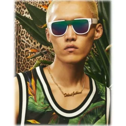 Dolce & Gabbana Eyewear Dolce & Gabbana - Domenico Mask Sunglasses - White Rainbow - Dolce & Gabbana Eyewear - Avvenice^ Sunglasses & Eyewear