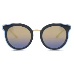 Dolce & Gabbana Eyewear Dolce & Gabbana - Double Line Sunglasses - Blue Black - Dolce & Gabbana Eyewear - Avvenice^ Sunglasses & Eyewear