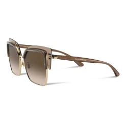 Dolce & Gabbana Eyewear Dolce & Gabbana - Double Line Sunglasses - Brown Gold - Dolce & Gabbana Eyewear - Avvenice