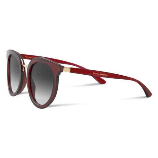 Dolce & Gabbana Eyewear Dolce & Gabbana - Double Line Sunglasses - Burgundy - Dolce & Gabbana Eyewear - Avvenice^ Sunglasses & Eyewear