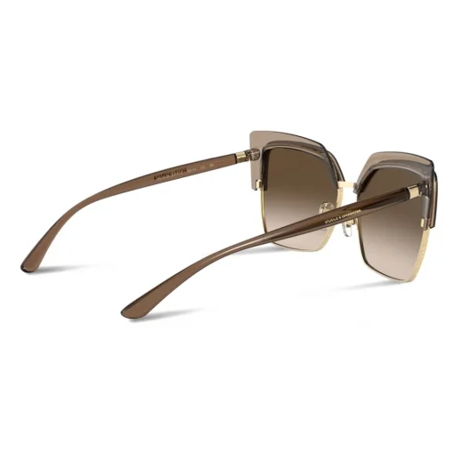 Dolce & Gabbana Eyewear Dolce & Gabbana - Double Line Sunglasses - Brown Gold - Dolce & Gabbana Eyewear - Avvenice