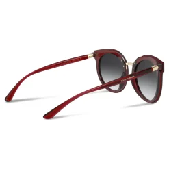 Dolce & Gabbana Eyewear Dolce & Gabbana - Double Line Sunglasses - Burgundy - Dolce & Gabbana Eyewear - Avvenice^ Sunglasses & Eyewear