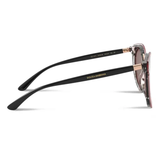 Dolce & Gabbana Eyewear Dolce & Gabbana - Double Line Sunglasses - Black Pink - Dolce & Gabbana Eyewear - Avvenice^ Sunglasses & Eyewear