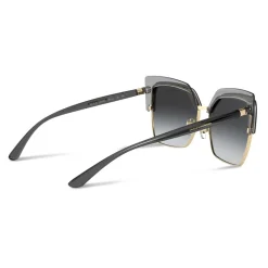 Dolce & Gabbana Eyewear Dolce & Gabbana - Double Line Sunglasses - Grey Gold - Dolce & Gabbana Eyewear - Avvenice^ Sunglasses & Eyewear