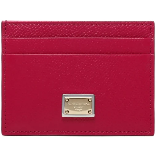 Dolce & Gabbana Dolce & Gabbana - Fuchsia Dauphine Cardholder - Dolce & Gabbana Exclusive Luxury Collection - Avvenice