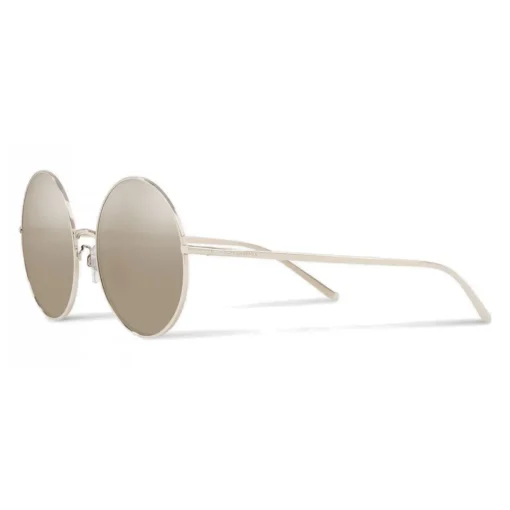 Dolce & Gabbana Eyewear Dolce & Gabbana - Gold Plated Round Sunglasses - Silver Plated - Dolce & Gabbana Eyewear - Avvenice