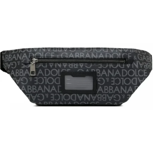 Dolce & Gabbana Dolce & Gabbana - Grey Logo Belt Bag - Dolce & Gabbana Exclusive Luxury Collection - Avvenice^ Bags