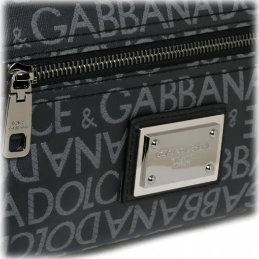 Dolce & Gabbana Dolce & Gabbana - Grey Logo Belt Bag - Dolce & Gabbana Exclusive Luxury Collection - Avvenice^ Bags