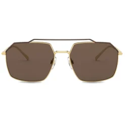 Dolce & Gabbana Eyewear Dolce & Gabbana - Gros Grain Sunglasses - Gold Havana - Dolce & Gabbana Eyewear - Avvenice