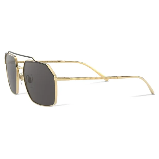 Dolce & Gabbana Eyewear Dolce & Gabbana - Gros Grain Sunglasses - Gold Black - Dolce & Gabbana Eyewear - Avvenice^ Sunglasses & Eyewear