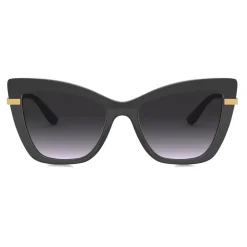 Dolce & Gabbana Eyewear Dolce & Gabbana - Half Print Sunglasses - Black - Dolce & Gabbana Eyewear - Avvenice