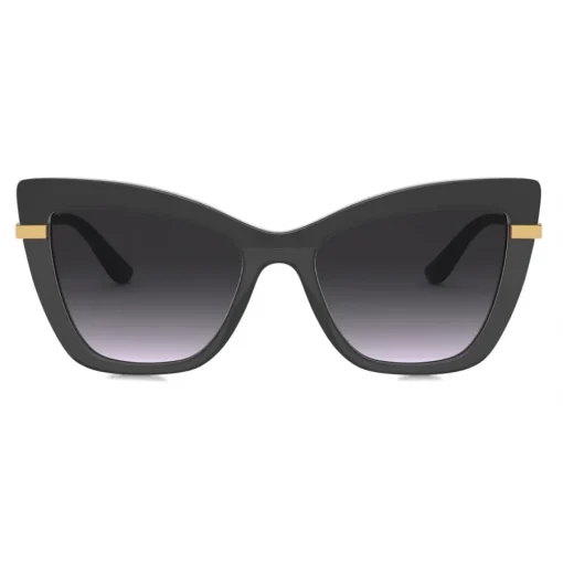 Dolce & Gabbana Eyewear Dolce & Gabbana - Half Print Sunglasses - Black - Dolce & Gabbana Eyewear - Avvenice