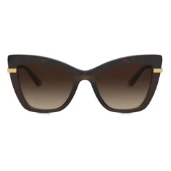 Dolce & Gabbana Eyewear Dolce & Gabbana - Half Print Sunglasses - Havana - Dolce & Gabbana Eyewear - Avvenice^ Sunglasses & Eyewear
