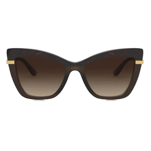 Dolce & Gabbana Eyewear Dolce & Gabbana - Half Print Sunglasses - Havana - Dolce & Gabbana Eyewear - Avvenice^ Sunglasses & Eyewear