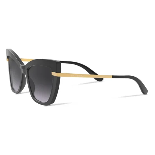 Dolce & Gabbana Eyewear Dolce & Gabbana - Half Print Sunglasses - Black - Dolce & Gabbana Eyewear - Avvenice