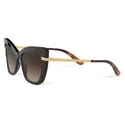 Dolce & Gabbana Eyewear Dolce & Gabbana - Half Print Sunglasses - Havana - Dolce & Gabbana Eyewear - Avvenice^ Sunglasses & Eyewear
