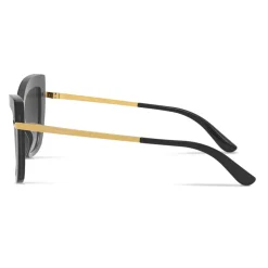 Dolce & Gabbana Eyewear Dolce & Gabbana - Half Print Sunglasses - Black - Dolce & Gabbana Eyewear - Avvenice