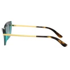Dolce & Gabbana Eyewear Dolce & Gabbana - Half Print Sunglasses - Havana Turquoise - Dolce & Gabbana Eyewear - Avvenice^ Sunglasses & Eyewear