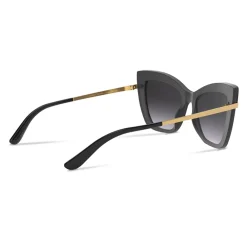 Dolce & Gabbana Eyewear Dolce & Gabbana - Half Print Sunglasses - Black - Dolce & Gabbana Eyewear - Avvenice