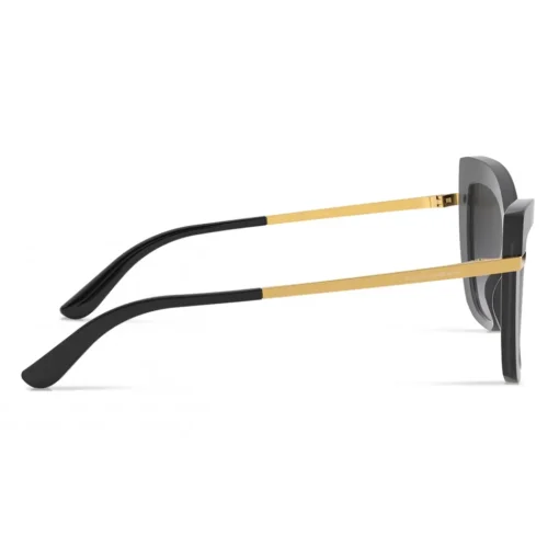 Dolce & Gabbana Eyewear Dolce & Gabbana - Half Print Sunglasses - Black - Dolce & Gabbana Eyewear - Avvenice