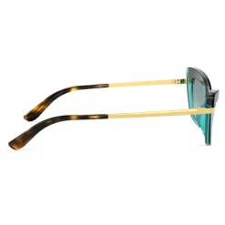Dolce & Gabbana Eyewear Dolce & Gabbana - Half Print Sunglasses - Havana Turquoise - Dolce & Gabbana Eyewear - Avvenice^ Sunglasses & Eyewear