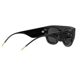 Dolce & Gabbana Eyewear Dolce & Gabbana - King Domenico Sunglasses - Black with Black Crystals - Dolce & Gabbana Eyewear - Avvenice